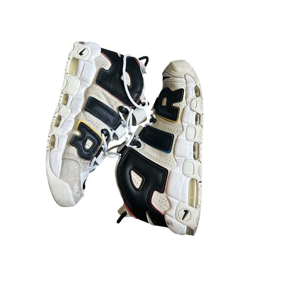 Nike Air More Uptempo White Mens 10 Shoes - Picture 2 of 5